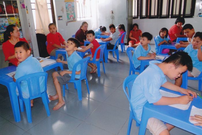 Aktivitäten im Haus Bethania in Vietnam